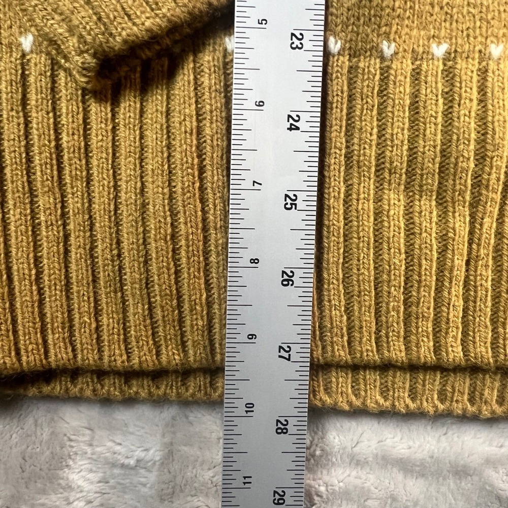 Fjallraven Mustard, Navy & Ivory Fair Isle Knit Sweater - Picture 6 of 8